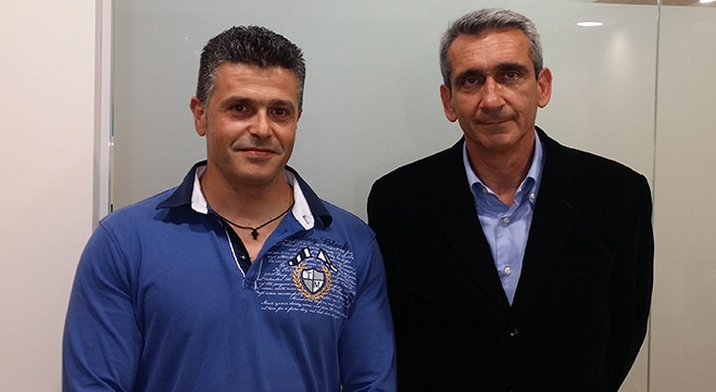 Ο Πρίντεζης Γ. Τσαμπίκος στο πλευρό του Γιώργου Χατζημάρκου