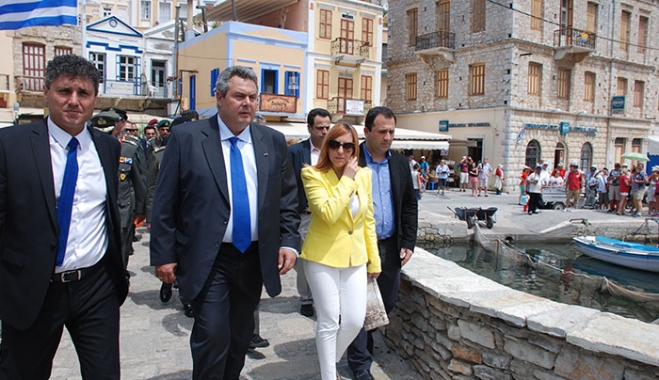 Στην Σύμη η Μ. Αγγέλου για την επέτειο της Υπογραφής..