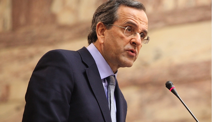 Σαμαράς: Κινδυνεύουμε να κρατάμε ομπρέλα, την ώρα που βρέχει ανάπτυξη στην Ευρώπη