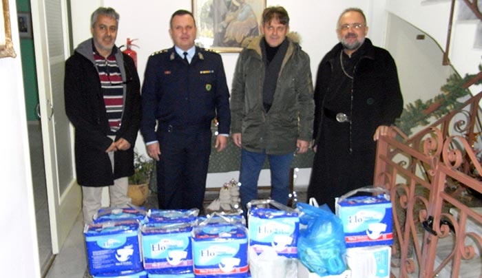 Παραδόθηκε σήμερα βοήθεια σε είδη πρώτης ανάγκης για φιλανθρωπικά ιδρύματα στη Σύρο, τη Ρόδο και την Κω