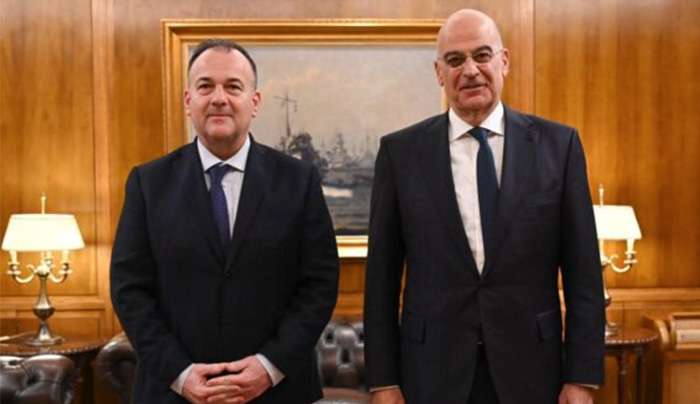 Με τον Υπουργό Εθνικής Άμυνας Νίκο Δένδια συναντήθηκε ο Γιάννης Παππάς