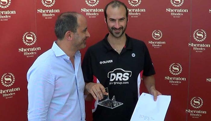O Simon Rosner και άλλοι αστέρες του squash στη Ρόδο