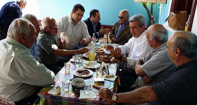 Συνεχίζονται οι περιοδείες του Γιώργου Χατζημάρκου