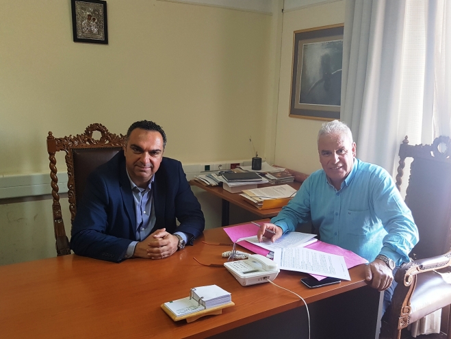 «Το νησί της Πάτμου έχει ως δυνατό του στήριγμα την Περιφέρεια Νοτίου Αιγαίου και θέλω να μεταφέρω την αναγνώριση της συμβολής σας στο νησί μας».