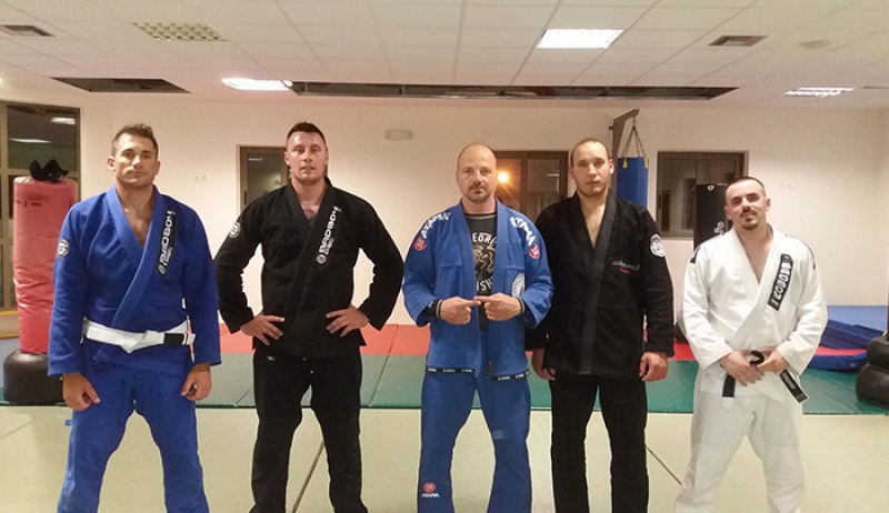 Σεμινάριο βραζιλιάνικου Jiu Jitsu με τον Έλληνα πρωταθλητή Αντώνη Παππά