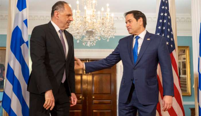 Στέιτ Ντιπάρτμεντ: Ο ηγετικός ρόλος της Ελλάδας σε θέματα ασφάλειας και ενέργειας στην Ανατολική Μεσόγειο συζητήθηκε στη συνάντηση Γεραπετρίτη – Ρούμπιο