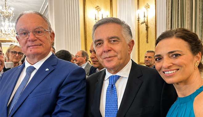 Ο Βασίλης Α. Υψηλάντης παρών στη δεξίωση του Προέδρου της Δημοκρατίας για την 52η Επέτειο Αποκατάστασης της Δημοκρατίας