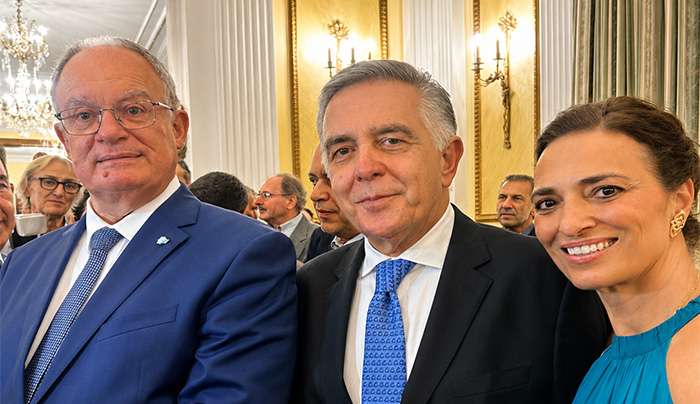 Ο Βασίλης Α. Υψηλάντης παρών στη δεξίωση του Προέδρου της Δημοκρατίας για την 52η Επέτειο Αποκατάστασης της Δημοκρατίας