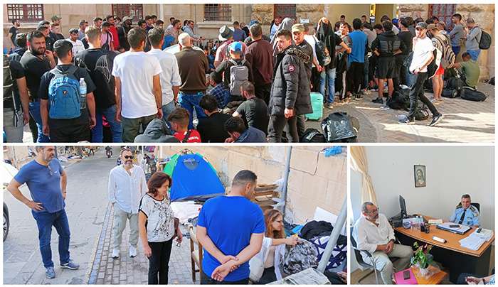 Γιάννης Αγγέλου και Τάκης Πότσος για τον απεγκλωβισμό των προσφύγων από τη Ρόδο
