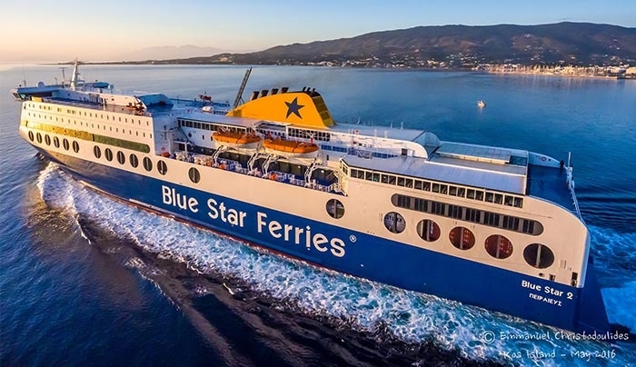 Ανακοίνωση της Blue Star για απαγορευτικό απόπλου