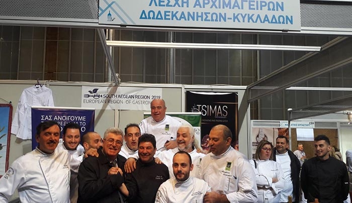 Εντυπωσιακή η παρουσία του Νοτίου Αιγαίου στην 4η ΕΞΠΟΤΡΟΦ, με τον αέρα της «Γαστρονομικής Περιφέρειας της Ευρώπης 2019»