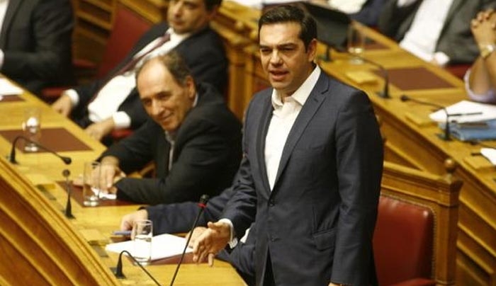 Ψήφος εμπιστοσύνης από 155 βουλευτές - Σφοδρή επίθεση από Τσίπρα