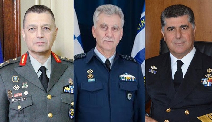 Αλλαξαν αιφνιδιαστικά οι τρεις αρχηγοί Γενικών Επιτελειών - Παλιός γνώριμος της Κω ο Αλκιβιάδης Στεφανής