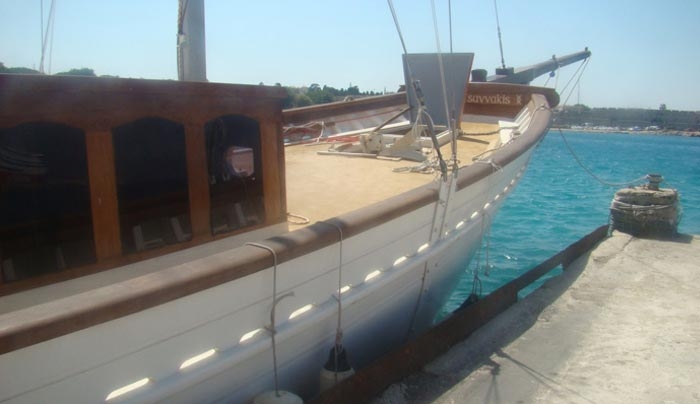 Βίντεο: Το τελευταίο σκάφος που ναυπηγήθηκε στο καρνάγιο της Ρόδου