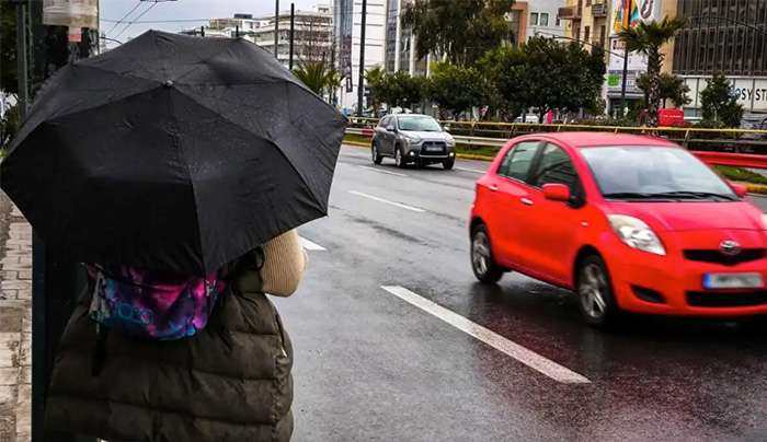 Καιρός σήμερα: Βροχές και καταιγίδες σε Αττική και Θεσσαλονίκη