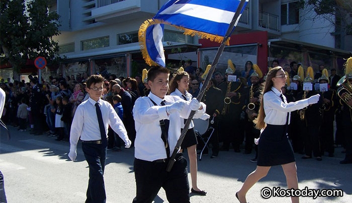 Με κάθε λαμπρότητα τιμήθηκε η 28η Οκτωβρίου στην Κω (φωτό -βίντεο)