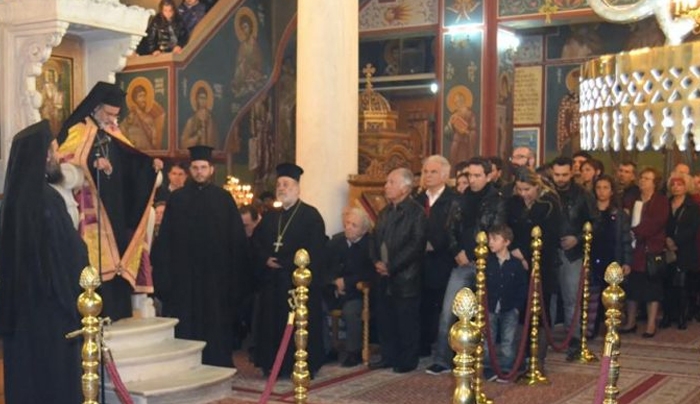 Ανακοίνωση για τον Εσπερινό της Τυρινής