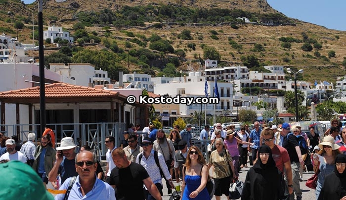 Επίσκεψη Δραγασάκη Σαντορινιού σε Λέρο και Πάτμο, με αφορμή τα εγκαίνια της μονάδας αφαλάτωσης της Πάτμου