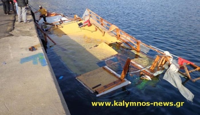 820 χρόνια κάθειρξης στο Σύρο χειριστή του ξύλινου σκάφους που βούλιαξε στην Καλόλιμνο πνίγοντας 19 άτομα