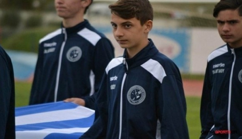 «Συστήθηκε» και σε αντρικό επίπεδο ο 14χρονος Γιώργος Κυριόπουλος