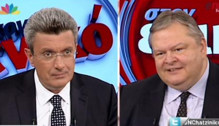 Δείτε την συνέντευξη του Ε. Βενιζέλου στον ΕΝΙΚΟ με το Ν. Χατζηνικολάου