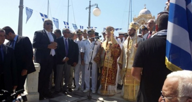 Στην Τήνο γιόρτασε ο Γιώργος Χατζημάρκος τον Δεκαπενταύγουστο