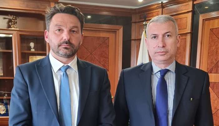 Συνάντηση Εργασίας Δημάρχου Χάλκης με τον Αρχηγό της Ελληνικής Αστυνομίας