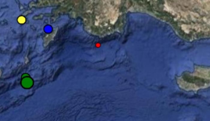 Σεισμός στο Καστελόριζο - Αισθητός σε Ρόδο και Κάρπαθο!