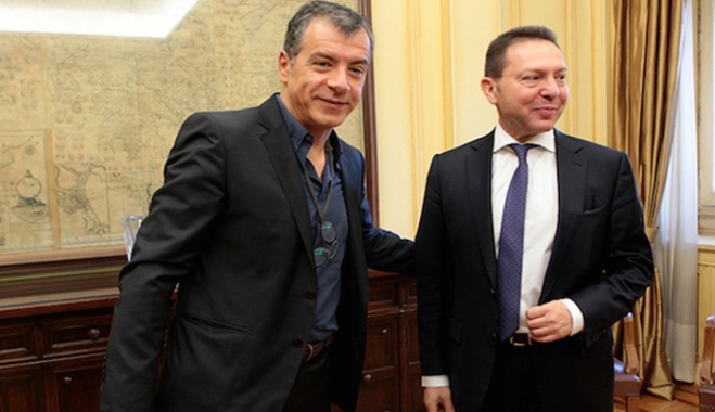Η οικονομία στο επίκεντρο της συνάντησης Θεοδωράκη – Στουρνάρα
