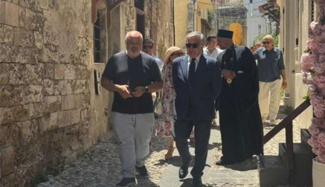 Παρουσία του Κοσμήτορα και Βουλευτή Δωδεκανήσου Βασίλη Α. Υψηλάντη στην Εκδήλωση Μνήμης της Ισραηλιτικής Κοινότητας Ρόδου