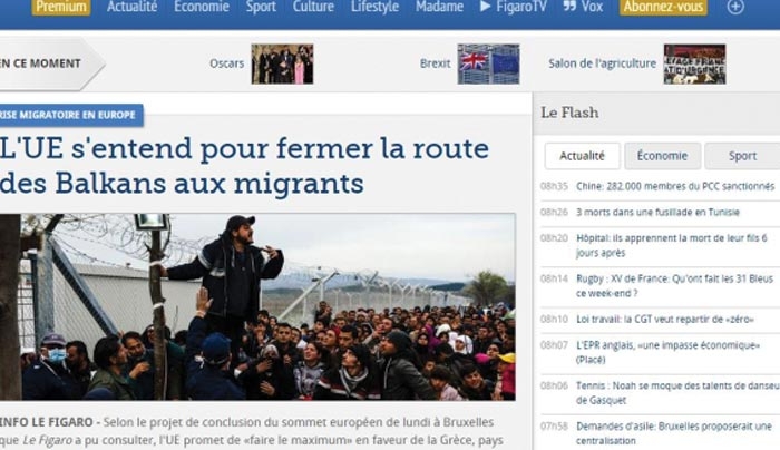 Le Figaro: Η ΕΕ προτίθεται να κλείσει τη βαλκανική διαδρομή για τους μετανάστες – ΒΙΝΤΕΟ