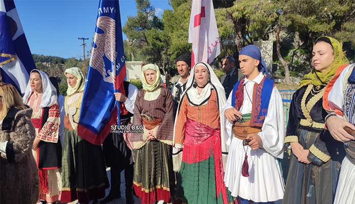 ΕΠΙΔΑΥΡΟΣ- ΚΟΡΥΦΩΘΗΚΑΝ ΟΙ ΕΟΡΤΑΣΤΙΚΕΣ ΕΚΔΗΛΩΣΕΙΣ ΓΙΑ ΤΗΝ 203Η ΕΠΕΤΕΙΟ ΤΗΣ Α' ΕΘΝΟΣΥΝΕΛΕΥΣΗΣ ΤΩΝ ΕΛΛΗΝΩΝ