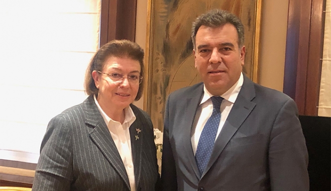 «Συνάντηση του Υφυπουργού Τουρισμού κ. Κόνσολα με την Υπουργό Πολιτισμού κα. Μενδώνη»