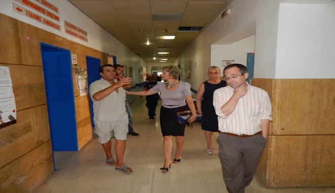 Η Υφυπουργός Υγείας στο νοσοκομείο της Κω