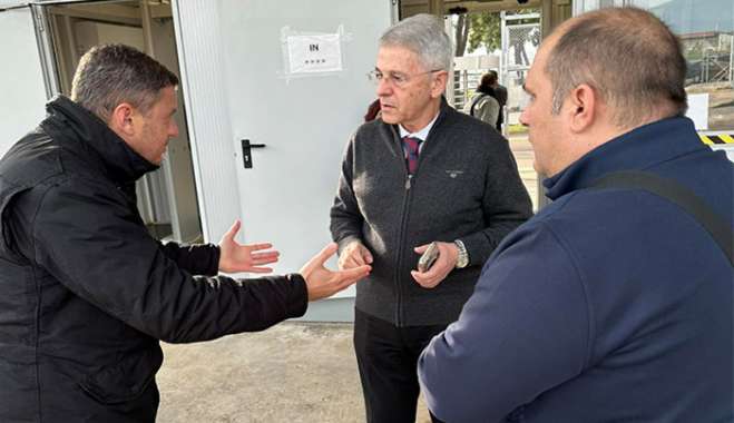 Επίσκεψη του Γενικού Γραμματέα Υποδοχής Αιτούντων Άσυλο, κ. Δημήτριου Γλυμή, στην Ελεγχόμενη Δομή Προσωρινής Φιλοξενίας Aιτούντων Άσυλο της Ριτσώνας
