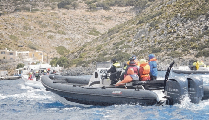 Η Ομάδα Αιγαίου κάνει απόβαση ελπίδας σε Αγαθονήσι, Αρκιούς, Πάτμο