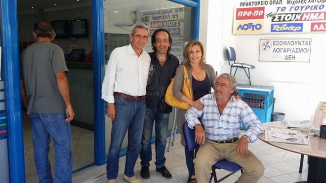Περιοδεία στη Ρόδο του Υποψήφιου Περιφερειάρχη Νοτίου Αιγαίου, Γιώργου Χατζημάρκου