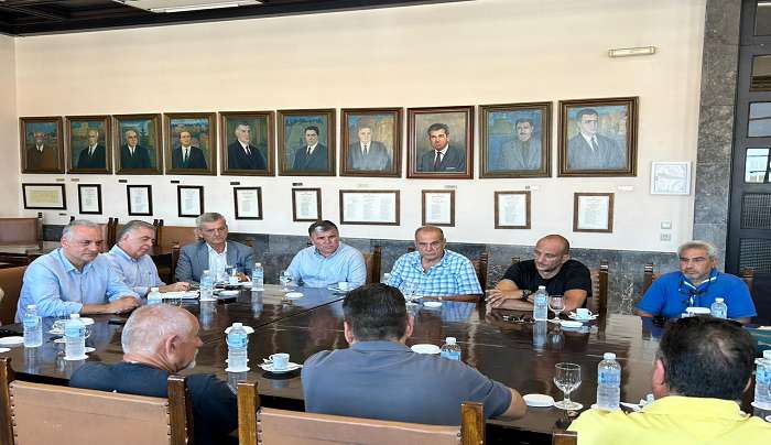 Συνάντηση Βασ. Υψηλάντη και Μαν. Κεφαλογιάννη με τον Δήμαρχο Ρόδου, εκπροσώπους των παραγωγικών τάξεων, εργαζόμενους και εθελοντές
