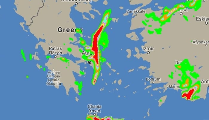 Προσοχή! Η ΕΜΥ προειδοποιεί: Πώς θα εξελιχθεί η κακοκαιρία σήμερα