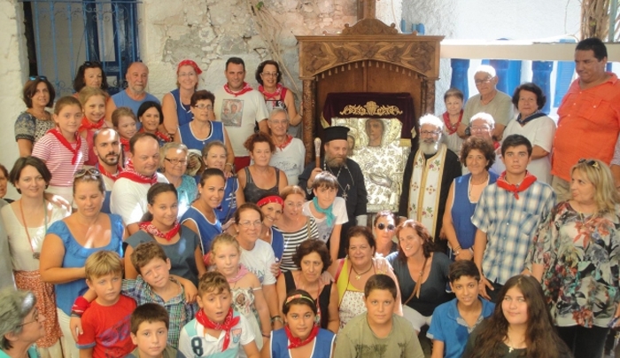 Ἡ ἑορτή τῆς Κοιμήσεως τῆς Θεοτόκου στήν Ἱερά Μονή Παναγίας Σπηλιανῆς στή Νίσυρο (φωτο)