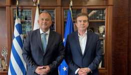 Γιάννης Παππάς: «Η πρόληψη πρέπει να προηγείται της καταστολής στα Δωδεκάνησα» - Συνάντηση με τον Μιχάλη Χρυσοχοΐδη