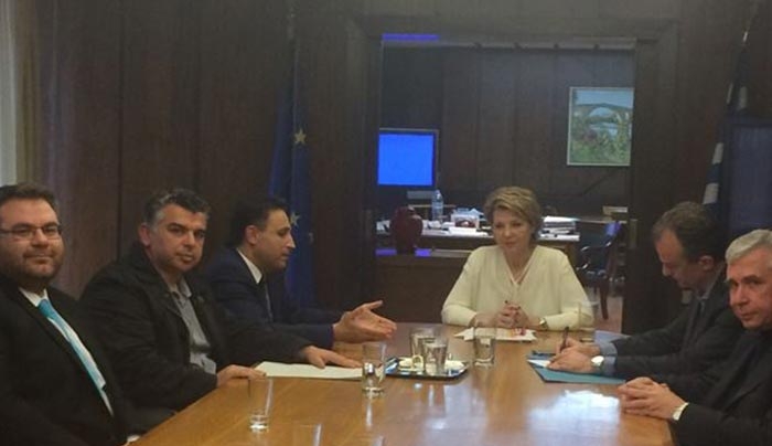 Στην Υπουργό Διοικητικής Ανασυγκρότησης Όλγα Γεροβασίλη, ο Περιφερειακός Συμπαραστάτης Νοτίου Αιγαίου Φίλιππος Τριομμάτης