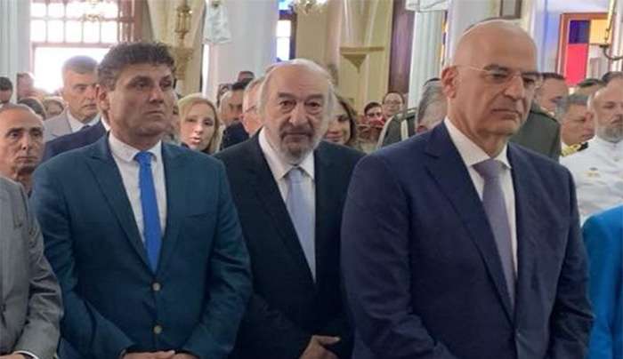Ο Γ.Νικητιάδης παρέστη στις εκδηλώσεις για την 80ή Επέτειο της 8ης Μαΐου 1945 στη Σύμη