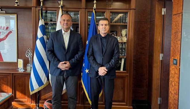 Συνάντηση Γιάννη Παππά με τον Υπουργό Προστασίας του Πολίτη «Η ασφάλεια των νησιών μας αποτελεί διαρκή προτεραιότητα».