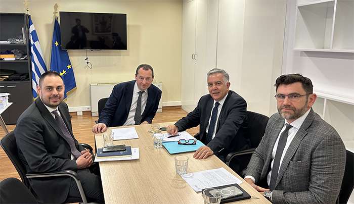 ΒΑΣΙΛΗΣ ΥΨΗΛΑΝΤΗΣ: Συνάντηση με τον Γενικό Γραμματέα Δημόσιας Περιουσίας και την Διευθύνουσα της ΕΤΑΔ για ζη