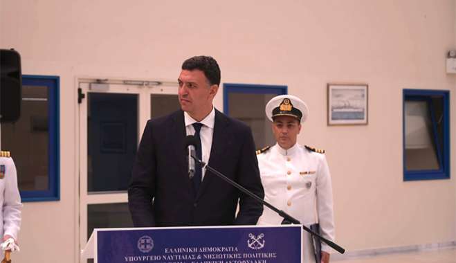 Β. Κικίλιας από την τελετή ορκωμοσίας Αξιωματικών Λ.Σ.-ΕΛ.ΑΚΤ.: «Η υπηρεσία σας στο Λιμενικό Σώμα και στην πατρίδα είναι εξαιρετικά υψηλής σημασίας»