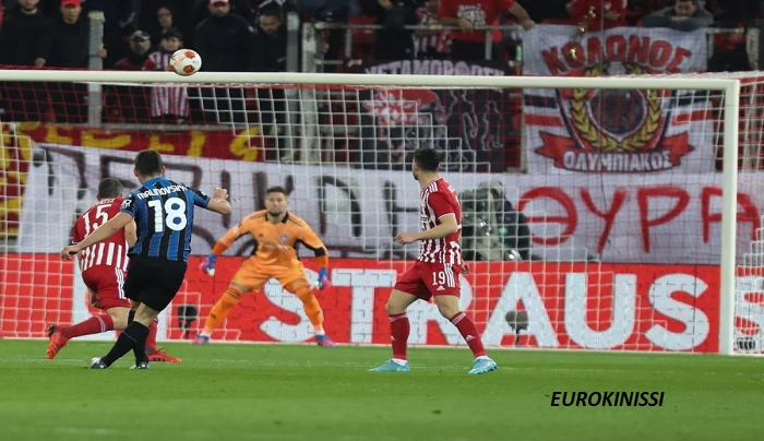 Ολυμπιακός - Αταλάντα 0-3, οδυνηρός αποκλεισμός από το Europa League