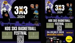 Μέχρι την Κυριακή οι συμμετοχές 7ο Kos 3X3 Basketball Festival