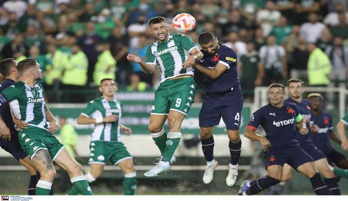 Παναθηναϊκός - Σλάβια Πράγας 1-1, το πάλεψαν οι «πράσινοι» αλλά έμειναν εκτός Ευρώπης