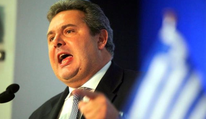 "Κόκκινη γραμμή" Καμμένου για παραμονή στην κυβέρνηση